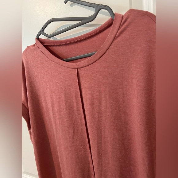 🎉Coral t-shirt dress/tunic - Picture 3 of 7